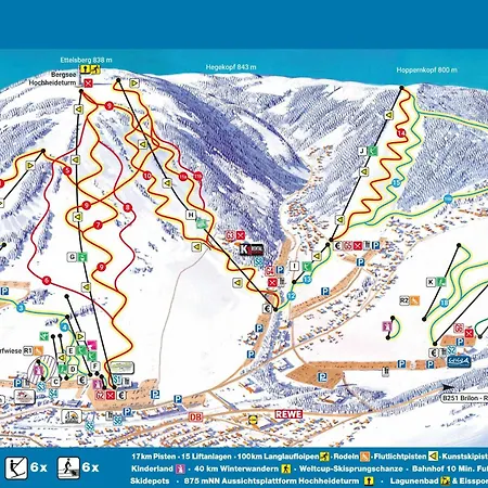 First-class Domizil Willingen-lodge In Zentraler Lage! Апартаменты Виллинген