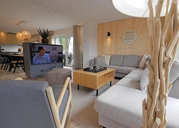 Апартаменты First-class Domizil Willingen-lodge In Zentraler Lage! *