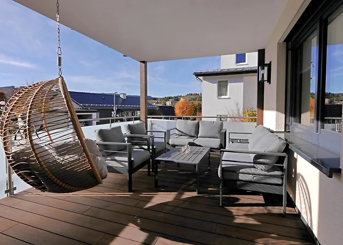 First-class Domizil Willingen-lodge Mit Garten In Zentraler Top-lage! Appartement